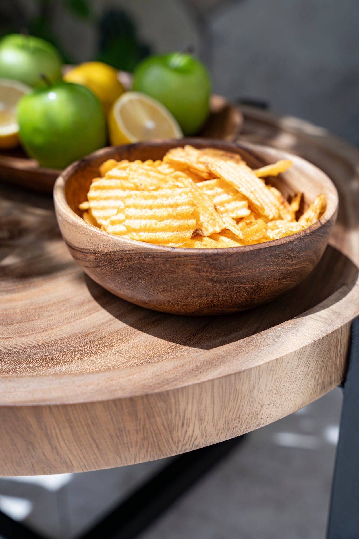 Le Bol À Collation Teak Root