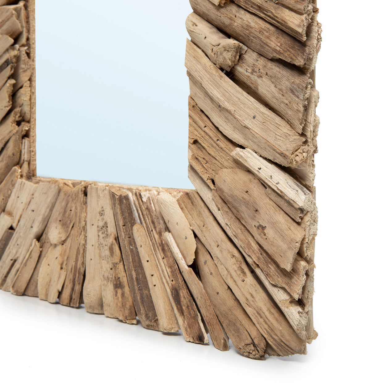 Le Miroir Driftwood Framed
