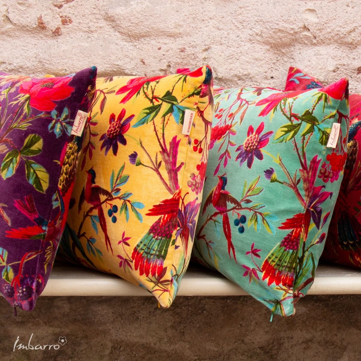 Coussin Paradise L Yellow