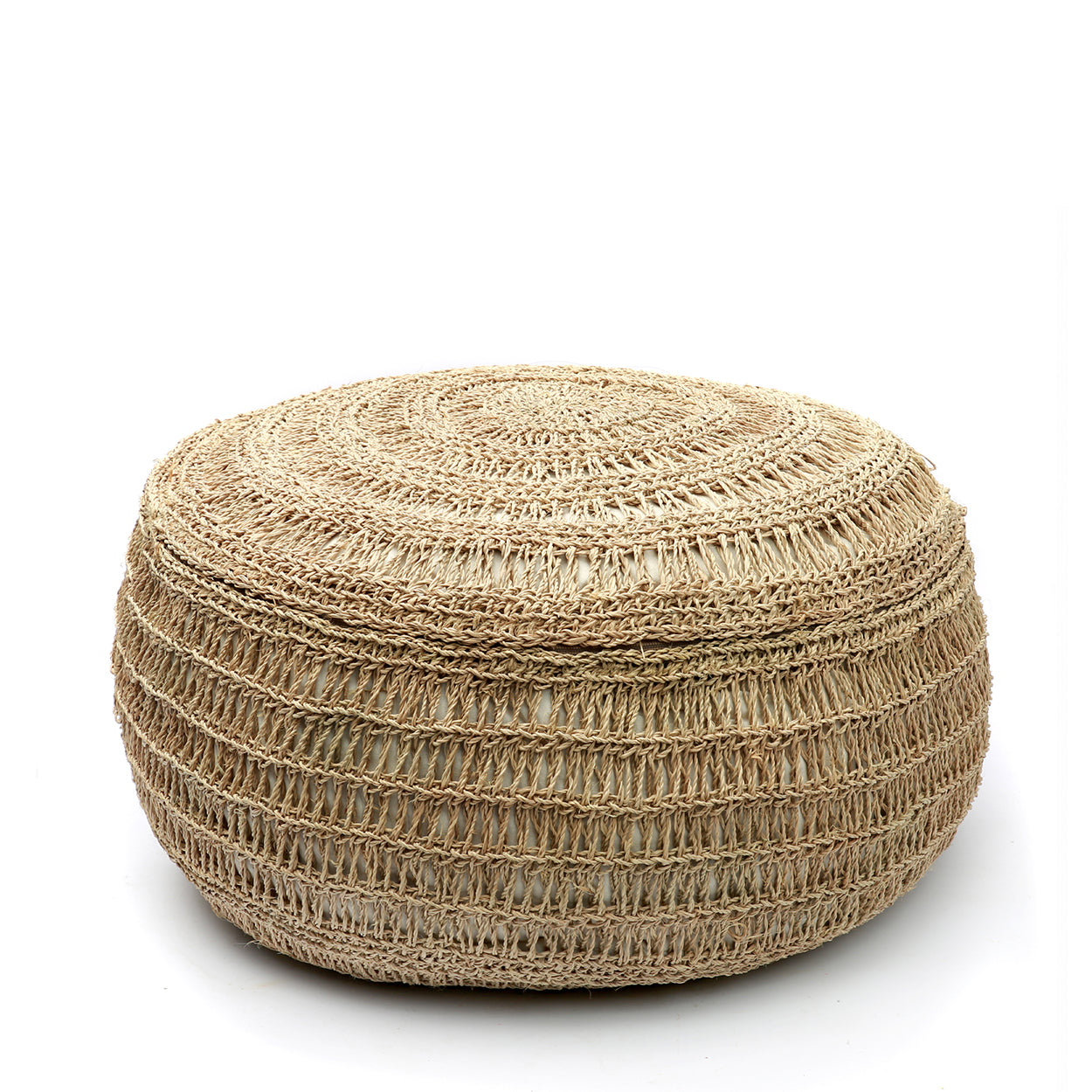 Le Pouf en Jonc de Mer