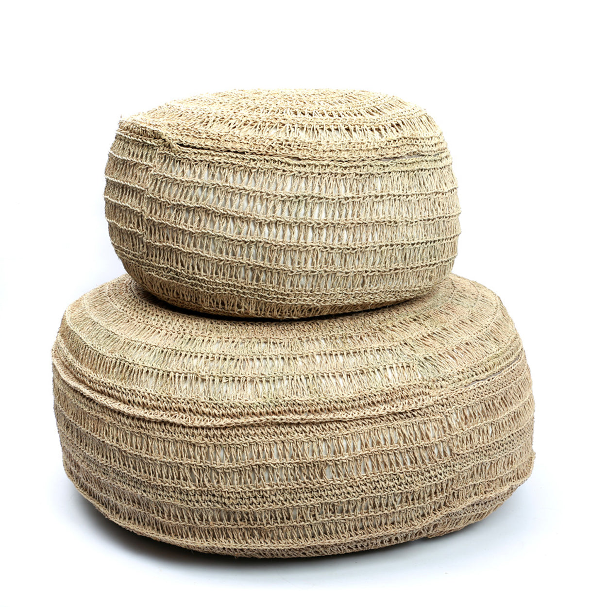 Le Pouf en Jonc de Mer