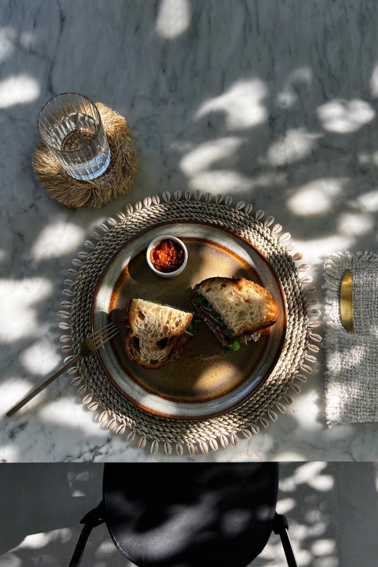 Le Set De Table Seagrass Shell