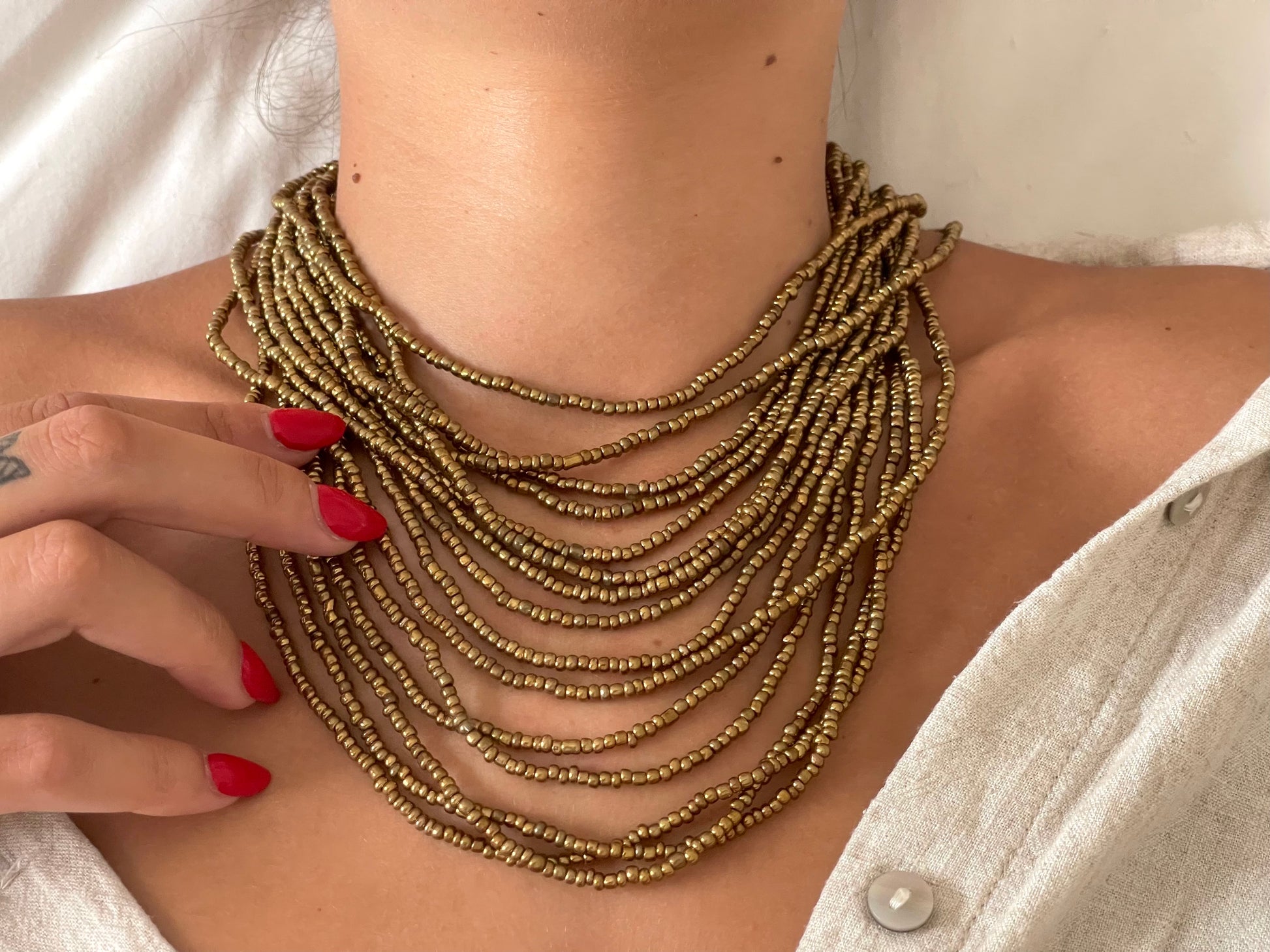 Collier Sable d'or