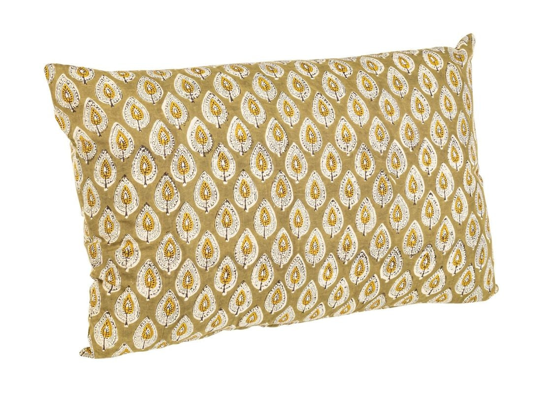 Coussin Reims Vert Feuilles