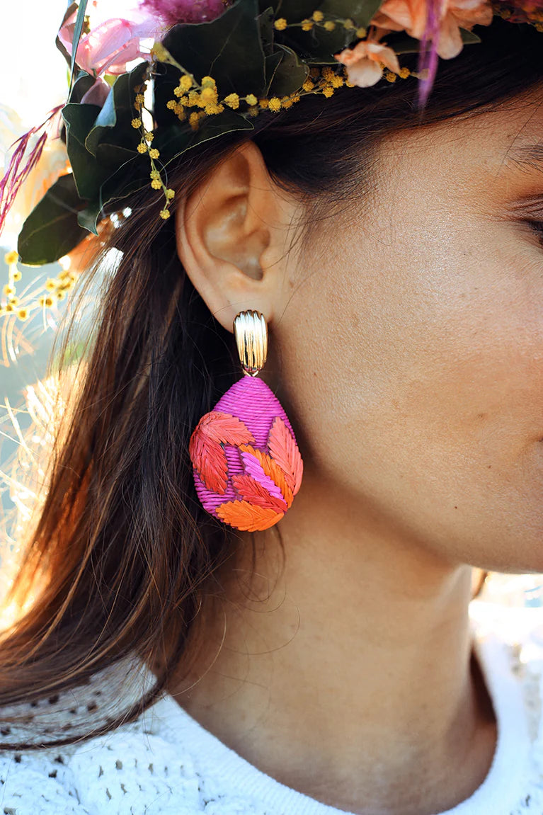Boucles d’oreilles Monoi