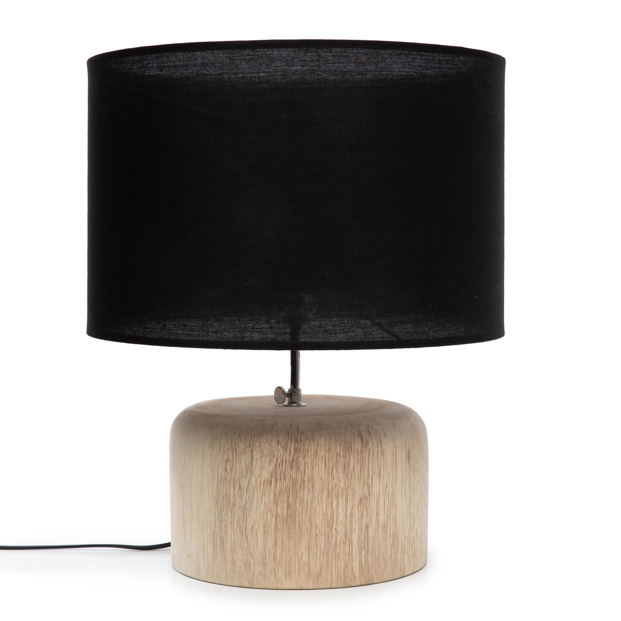La Lampe De Table Teak Wood