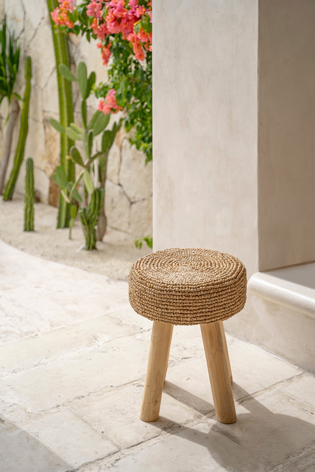 Le Tabouret Raphia