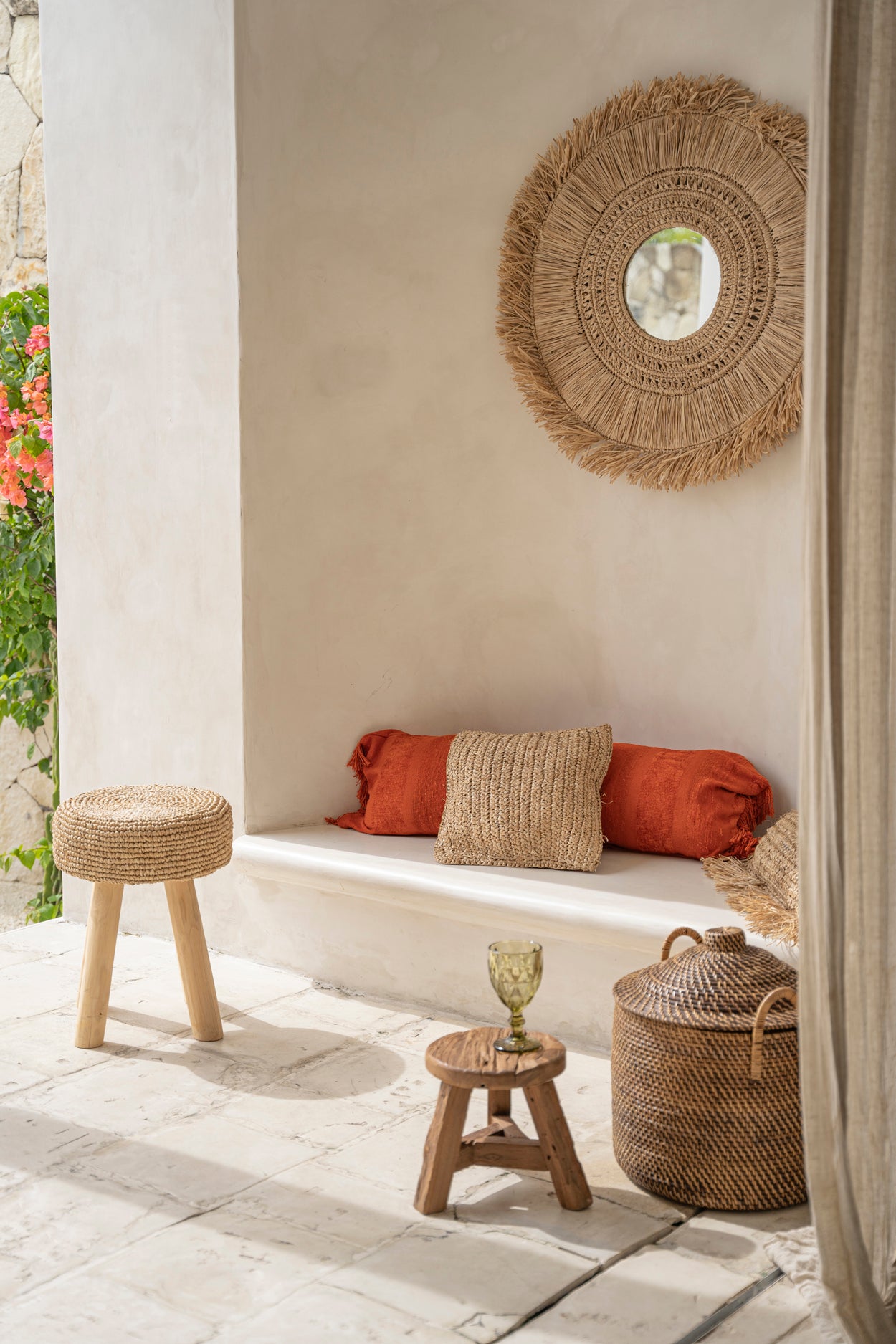 Le Tabouret Raphia