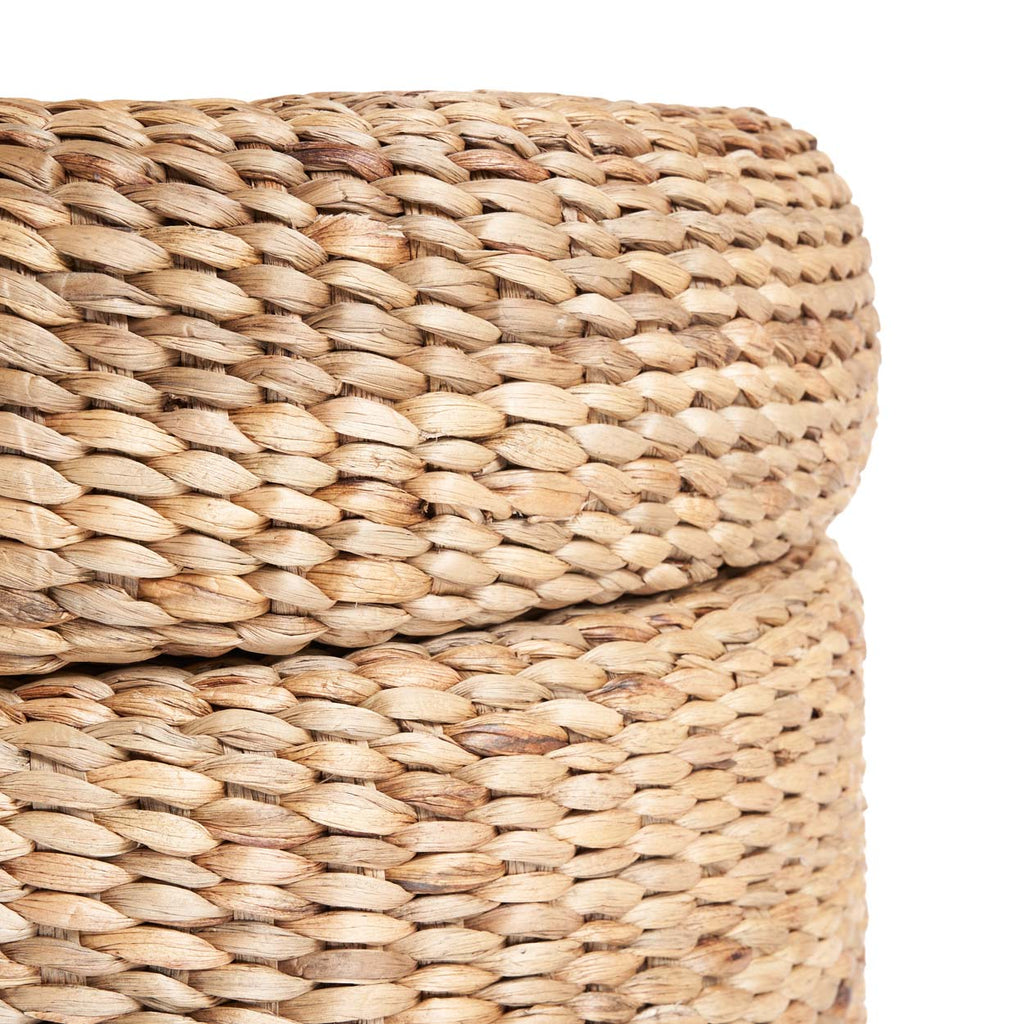Le Pouf Coffre Rond