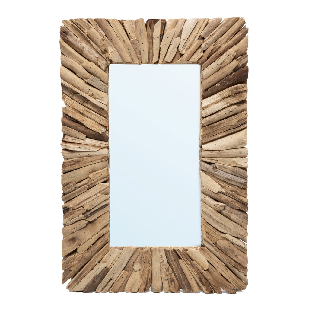 Le Miroir Driftwood Framed