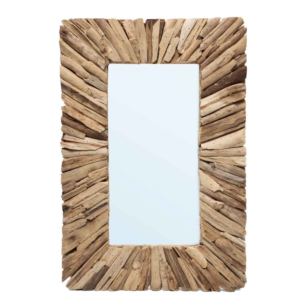 Le Miroir Driftwood Framed