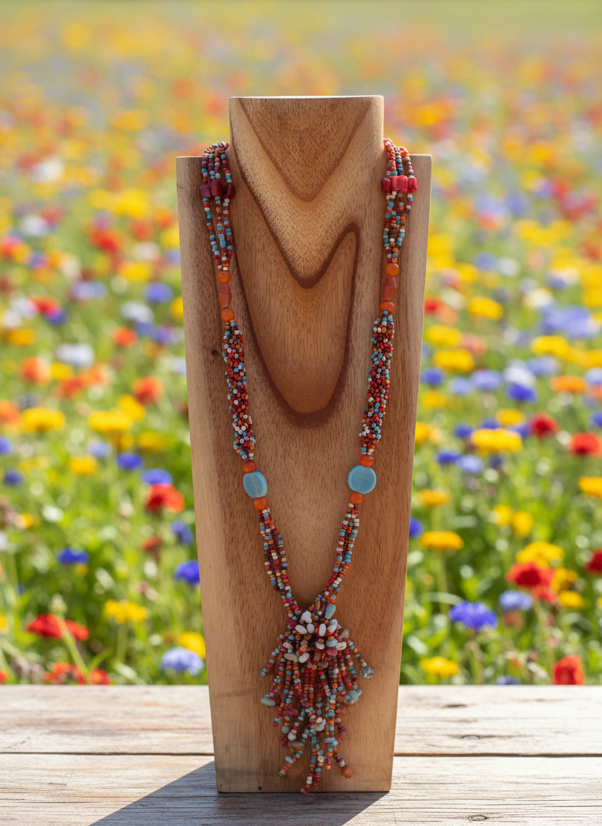 Collier danse des perles