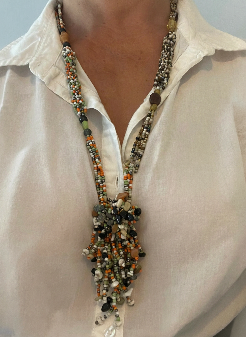 Collier danse des perles