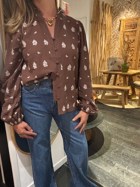 Chemisier Indira- Coton Bohème Chic